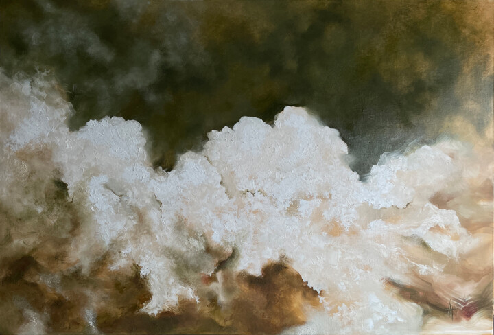 UNDER CLOUDS 绘画, 31.5x47.2 in