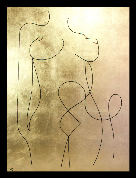 Douce tentation 绘画, 31.5x23.6 in
