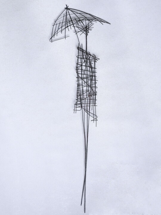 雕塑,  32.7x9.8 in 