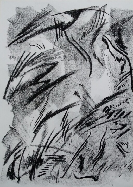 Subconscients 图画, 16.5x11.7 in