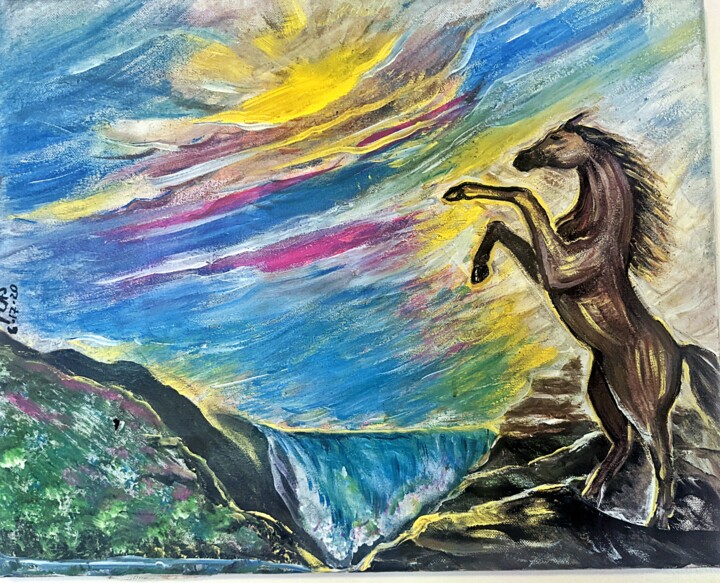 绘画,  16x20 in 