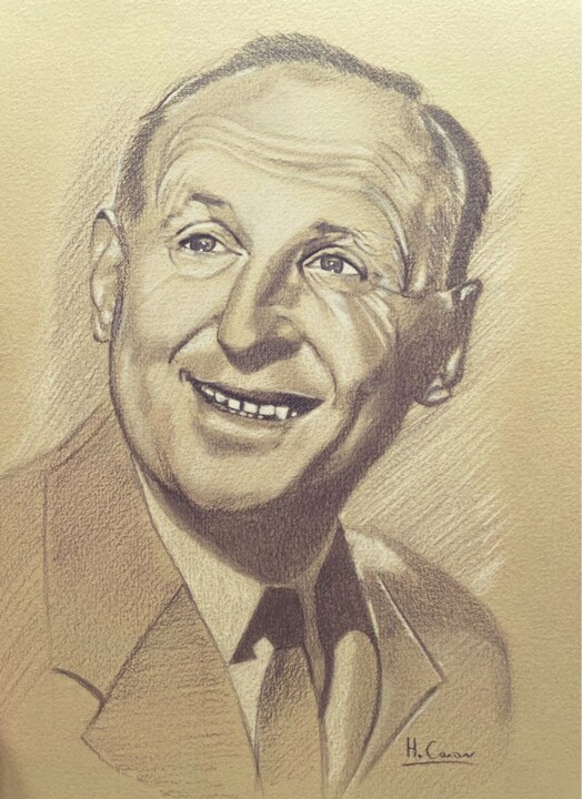 BOURVIL 图画, 11.7x8.3 in