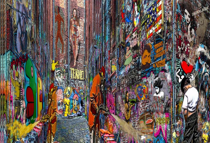 graffitis street 数字艺术