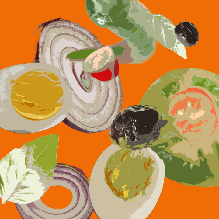 La Niçoise 数字艺术