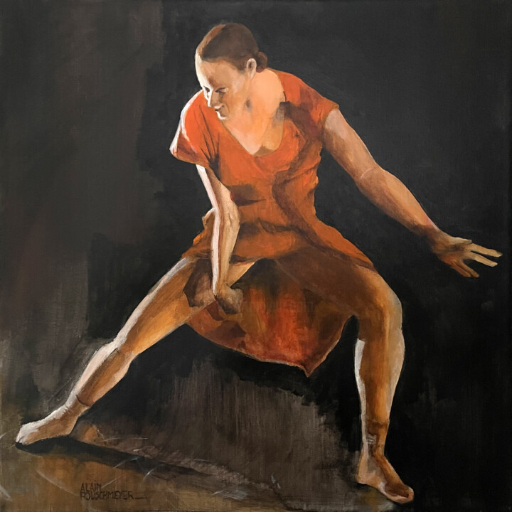ANCRAGE 绘画, 19.7x19.7 in
