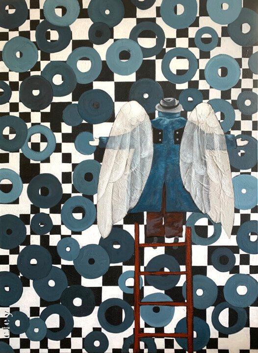 Rêve héroïque 绘画, 39.4x28.7 in