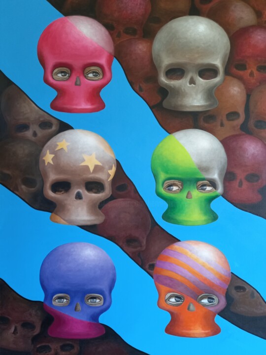 绘画,  51.2x38.2 in 