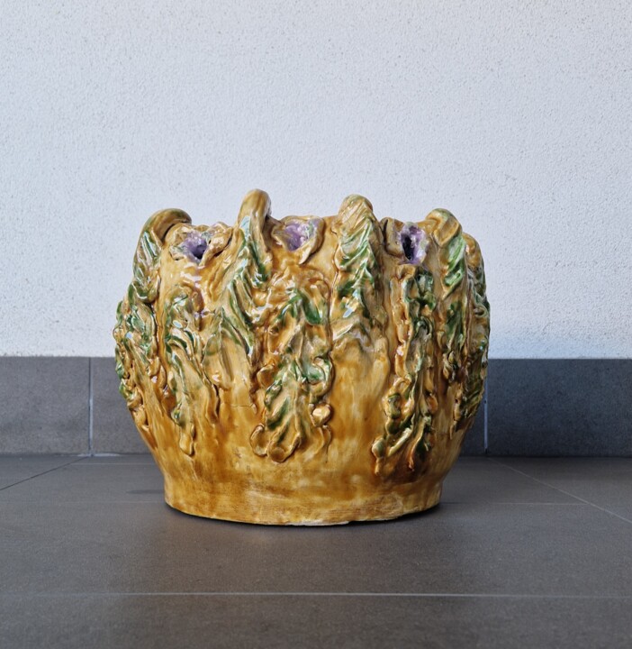 Vaso ceramica - Work n.19 雕塑, 10.2x13.8 in
