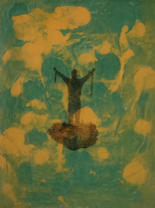 Libertà 13 绘画, 31.5x23.6 in
