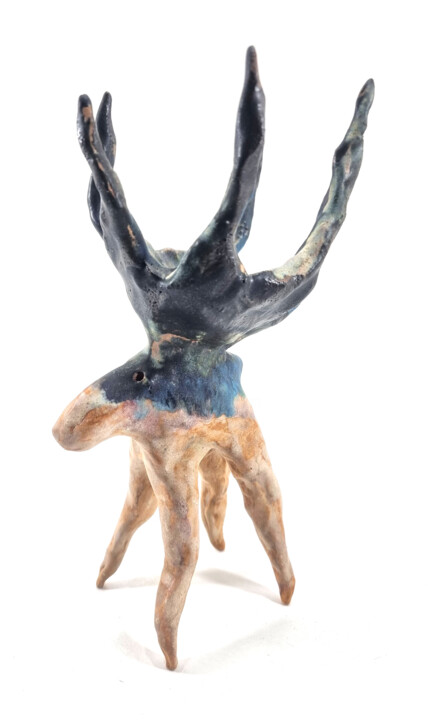 ELK XVIII 雕塑, 10.6x4.3 in