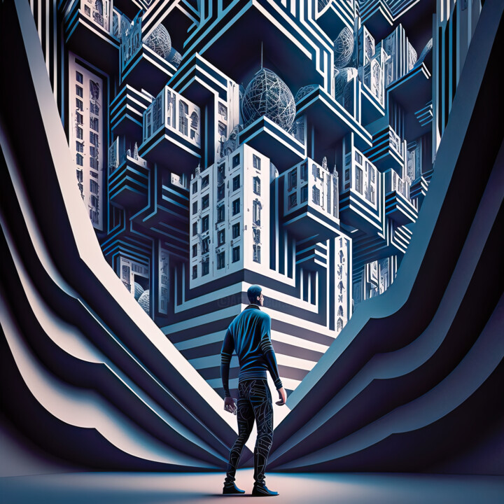 In The City 3 数字艺术