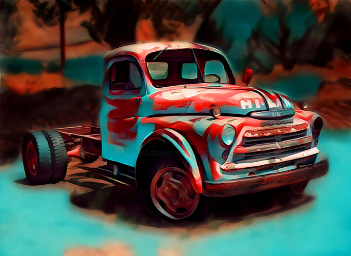 Journey Through The Past III 绘画, 22.8x31.5 in