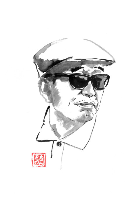 akira kurosawa 图画, 15.8x11.8 in