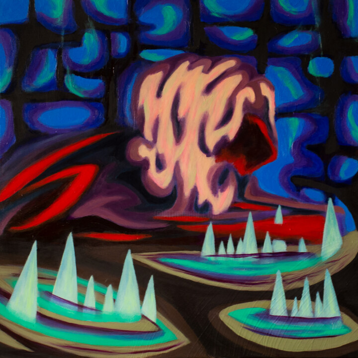 绘画,  23.6x23.6 in 