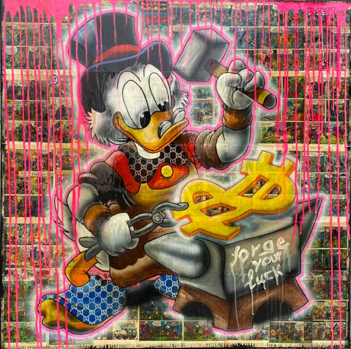 绘画,  35.4x35.4 in 