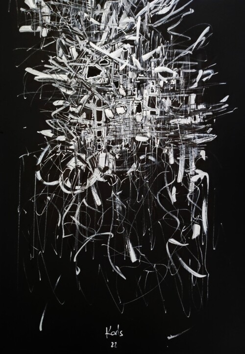 BLACK 1203 图画, 16.5x11.7 in