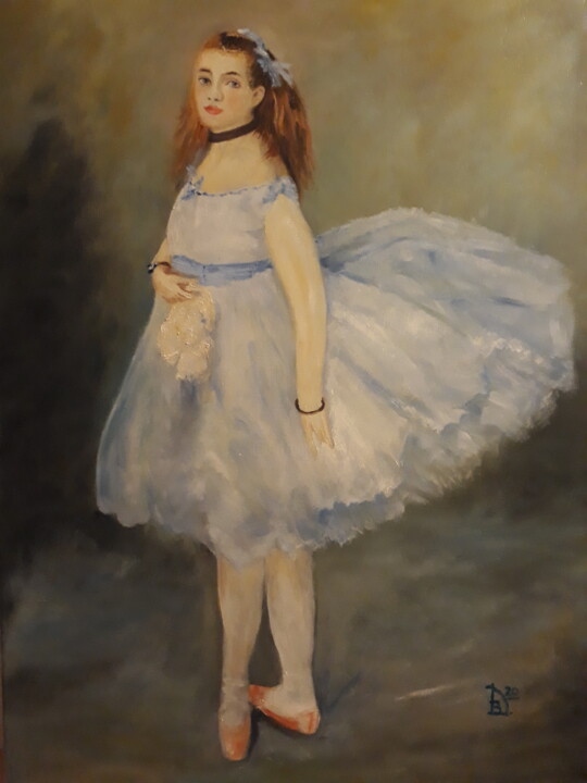 Die Tänzerin nach Renoir 绘画, 27.6x19.7 in