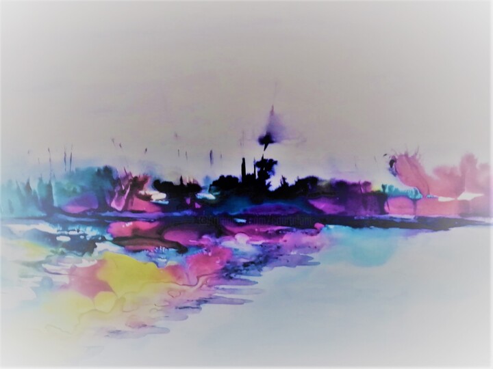 绘画,  11.4x15.4 in 