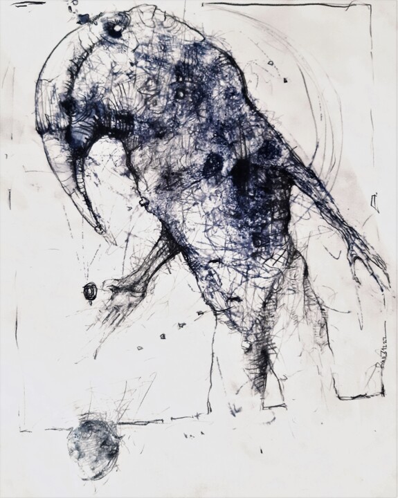 Sag, wer... 图画, 12.6x10.6 in