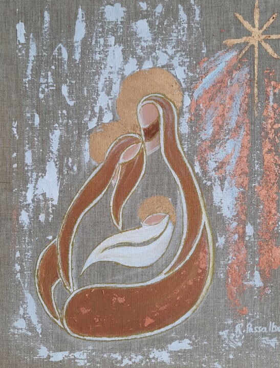 Nativité 1 绘画, 16.1x13 in