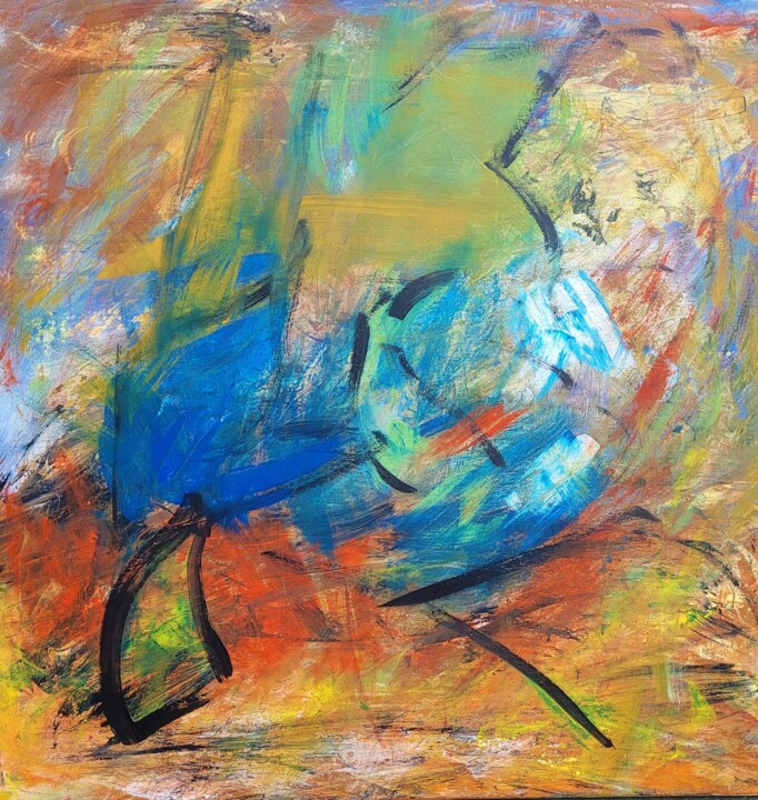Painting titled "Mi.R bb13" by Maurizio D'Andrea, Original Artwork, Acrylic