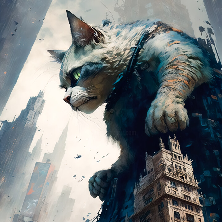 King Cat 2 数字艺术