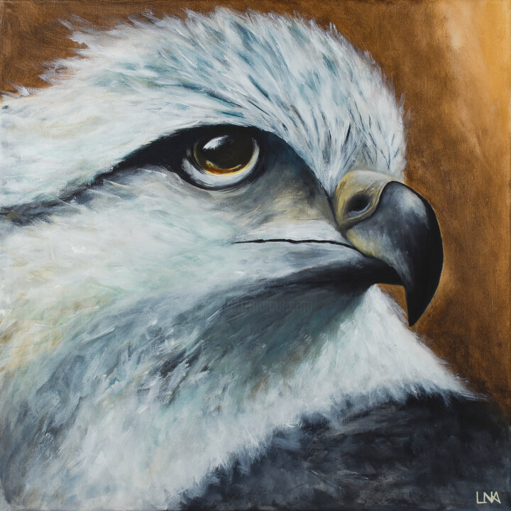 Focus 绘画, 19.7x19.7 in