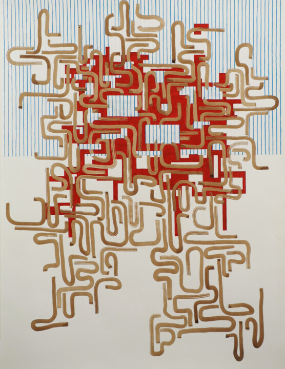 Empirical empire 绘画, 50x38 in