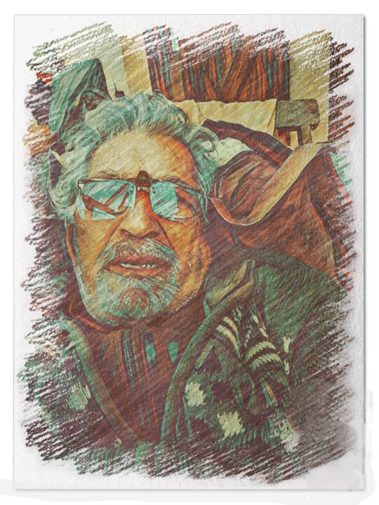 auto-portrait très sérieux 数字艺术