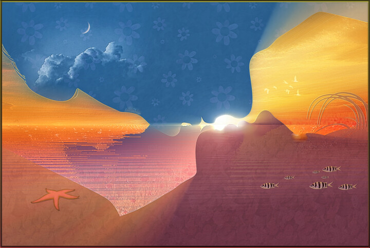 Heaven and earth 数字艺术