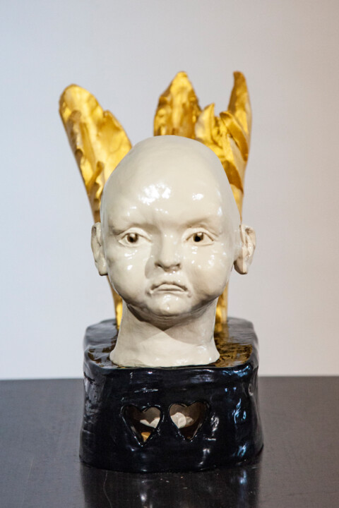 Lovable 雕塑, 12.6x6.3 in