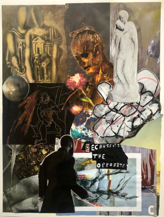 Because it's the opposite Collages, 25.6x19.7 in