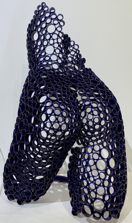Scultura intitolato "Bolero" da Yohan Plu, Opera d'arte originale, Metalli
