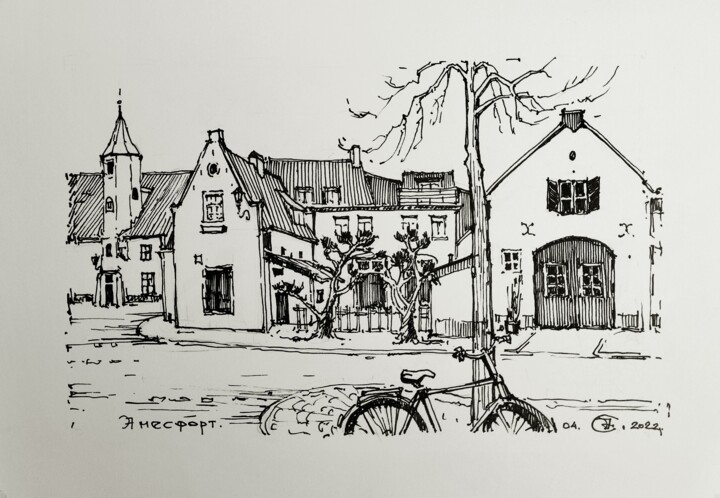 Amersfort1 图画, 8.3x11.6 in