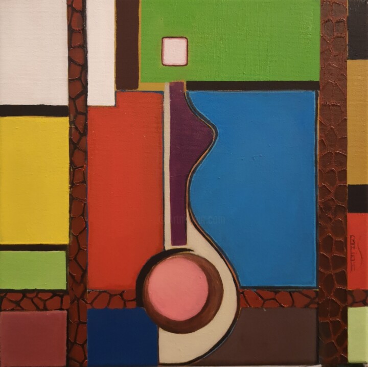 Peinture intitulée "C'est pour bientôt…" par Ralph.S, Œuvre d'art originale, Huile