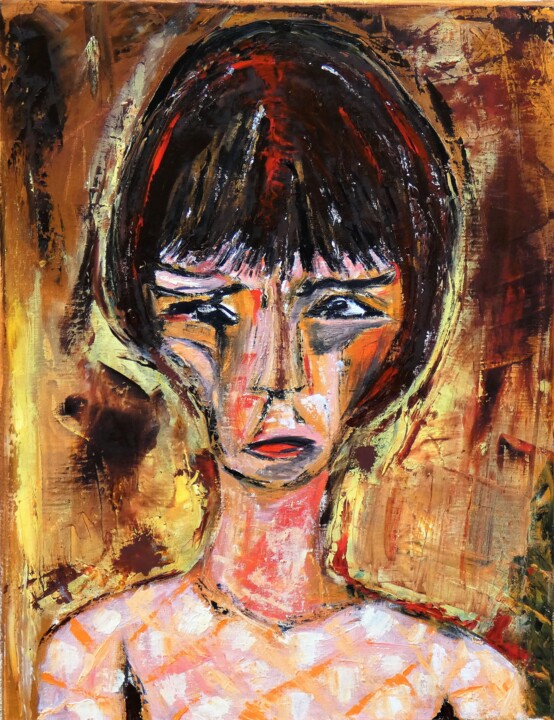 la sauvageonne non IA 绘画, 25.6x19.7 in