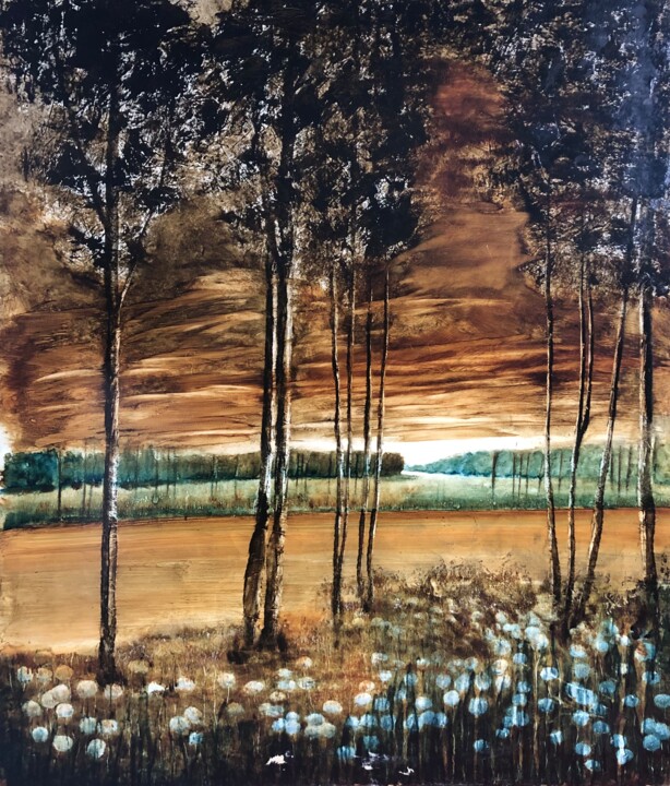 绘画,  55.1x47.2 in 