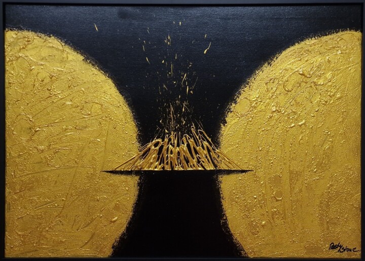 BRIDGING 绘画, 20.1x28 in