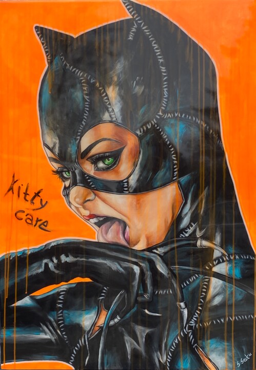 kitty care 绘画, 39.4x27.6 in