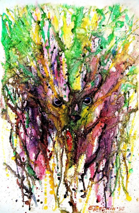 绘画,  37x24.4 in 