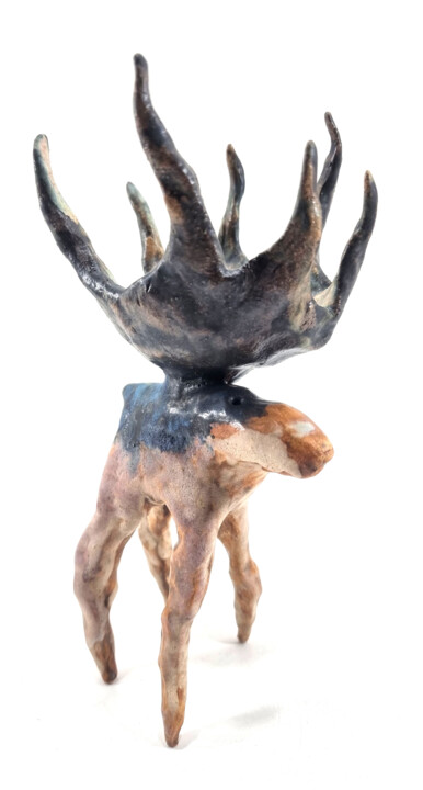 ELK XIX 雕塑, 10.6x3.2 in