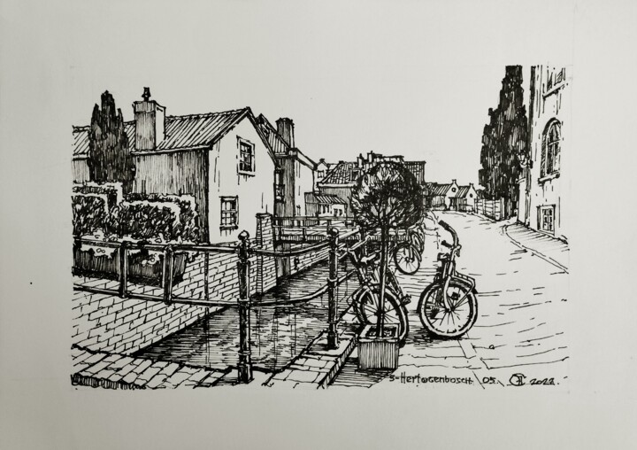 S.Hertogenbosch 1 Drawing, 8.3x11.6 in