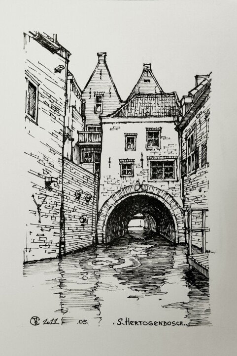 S. Hertogen Bosch. 2 图画, 11.6x8.3 in
