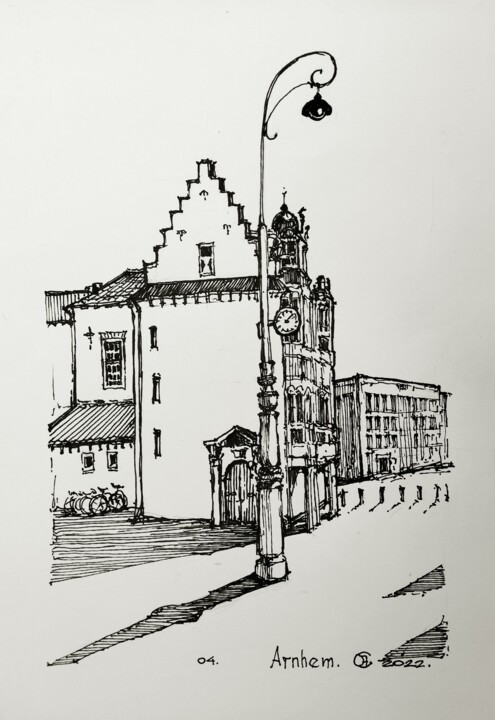 Arnhem 1 Drawing, 11.6x8.3 in