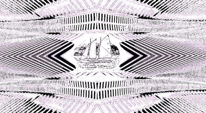 Schooner 103a6 摄影, 17.1x30 in