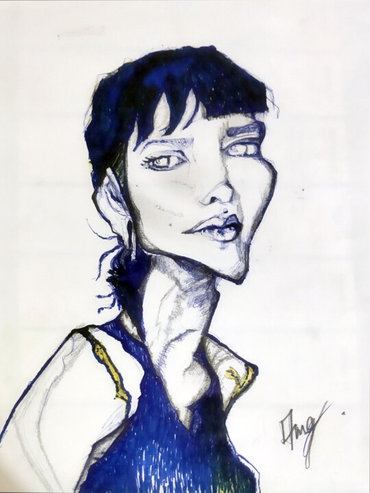 Boliblue 图画, 16.5x11.4 in