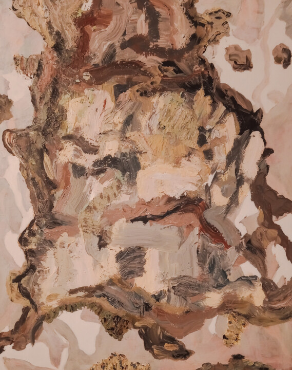 Pintura titulada "Scarp Face 6" por Magee, Obra de arte original, Acrílico Montado en Bastidor de camilla de madera