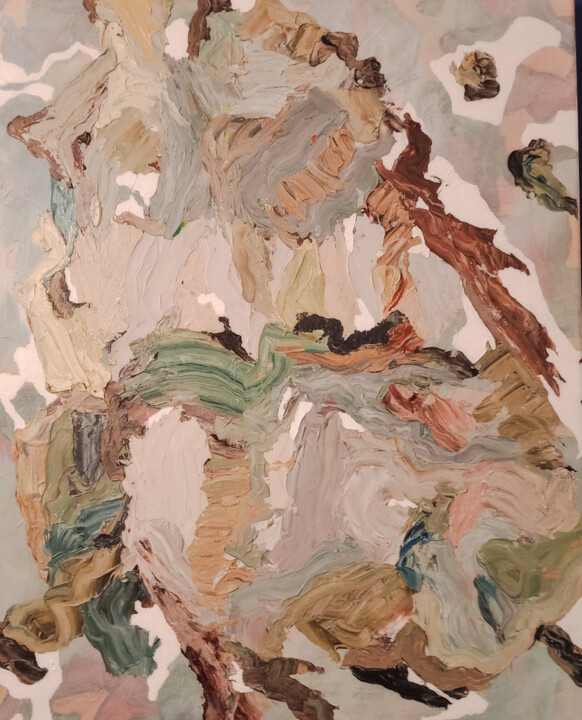 Pintura titulada "Scarp Face 7" por Magee, Obra de arte original, Acrílico Montado en Bastidor de camilla de madera