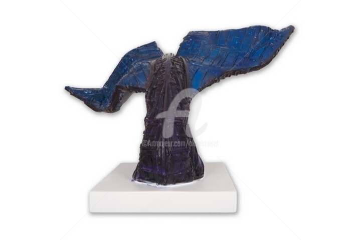 Whale Tail 雕塑, 19.7x23.6 in