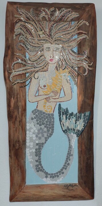 Sereia Criatura Divina 雕塑, 51.2x16.1 in